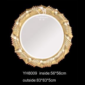 Hot sales wholesale Decorative Wrought Iron Luxury Gold Metal Frame Vintage Mirror Frame