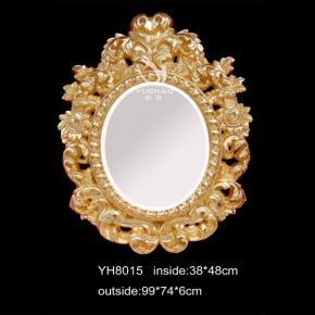 Small decor wall makeup mirror for craft round new design mirror Framed