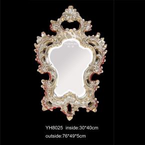 Old Fashion Wall Decorative Mirror Frame With Different Color Custom